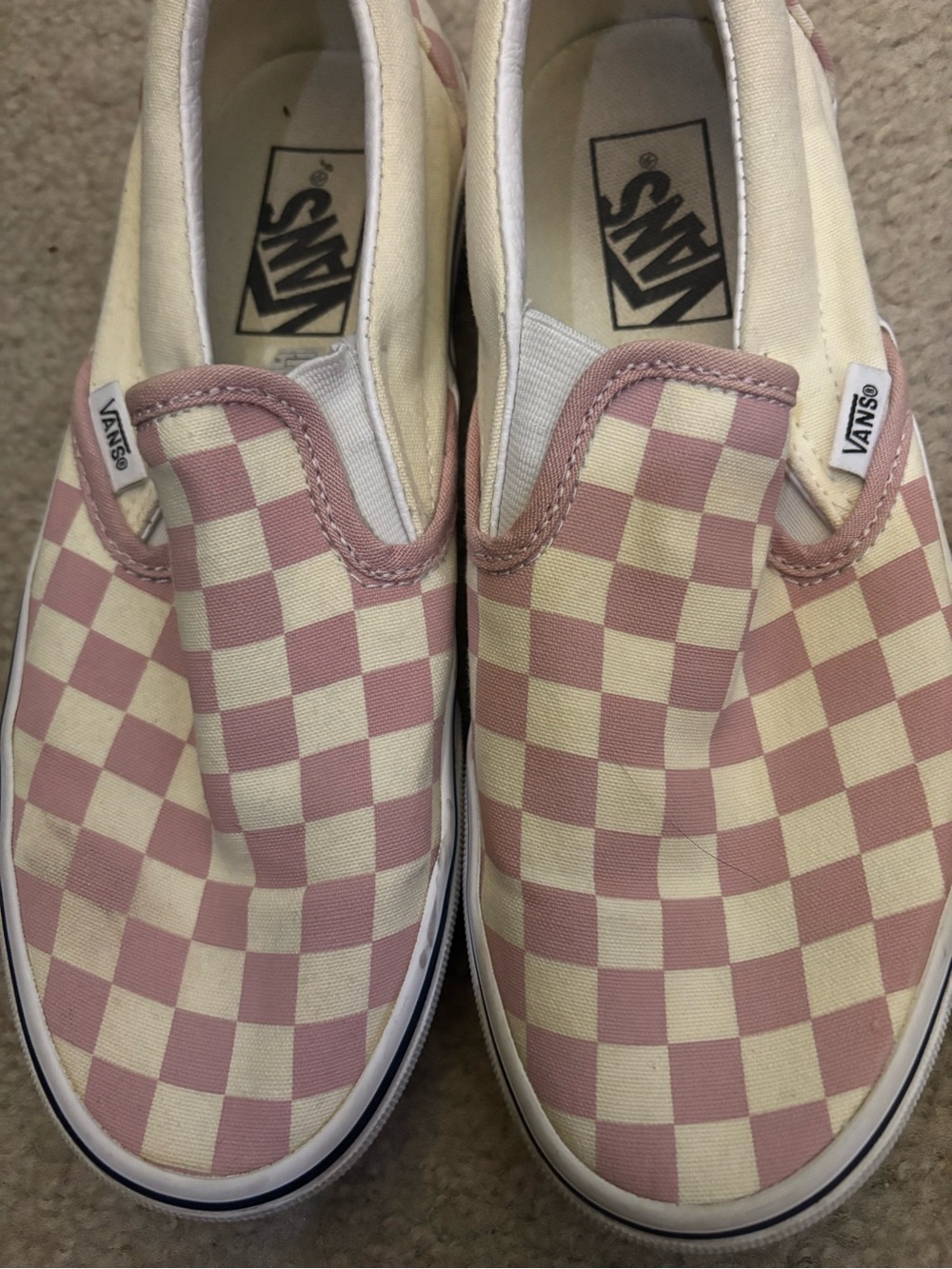 Vans Checkered Slip Ons - Yellow, Green, Pink - Price is for all 3 pairs - Picture 7 of 7